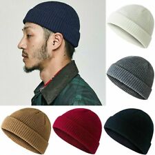 Mini Cappello Pescatore Berretto Invernale Caldo Maglia A Costine Docker Teschio Berretto Donna Uomo