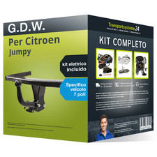 Pacco Gancio traino fisso