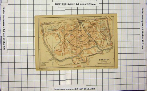 Antica stampa originale mappa - stampa,