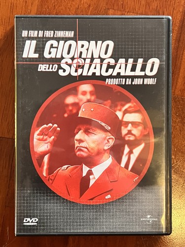 Dvd giorno dello sciacallo - il,