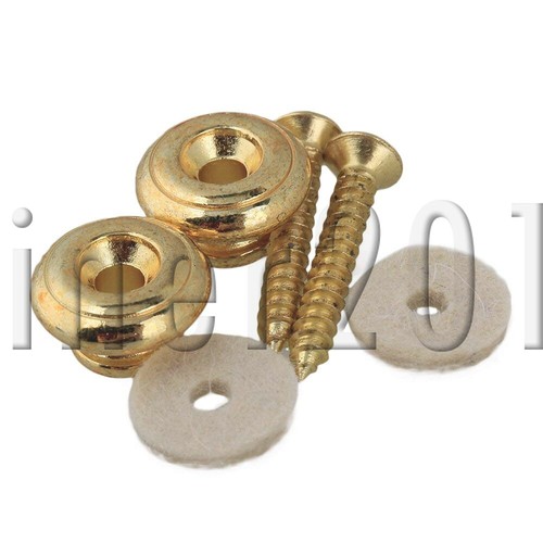 Coppia bottoni cinturino oro - bottoni,