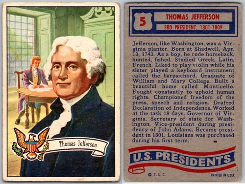 1956 topps presidents - 1956,