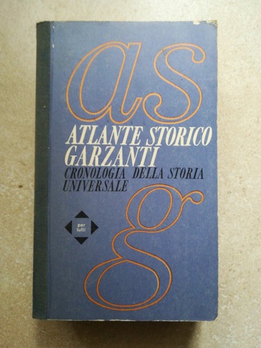 Atlante storico garzanti - storico,
