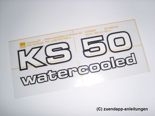 Zündapp watercooled tt - 50,