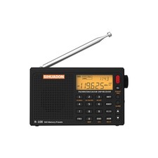 Sihuadon R-108 Ricevitore DSP portatile AM FM stereo radio LW/onde corte/MW/AIR banda