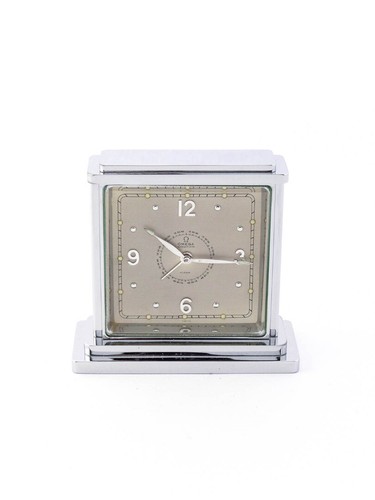 Omega table clock with days - omega,