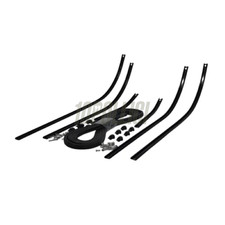 Serie strisce pedana nero