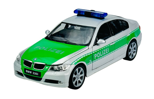 Welly bmw 330i e90 polizia - bmw,