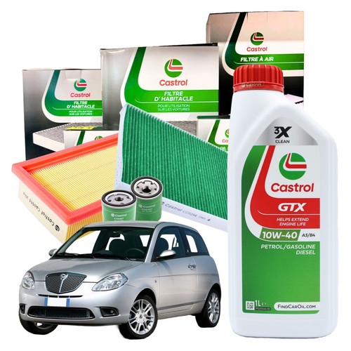 Kit tagliando castrol lancia - kit,