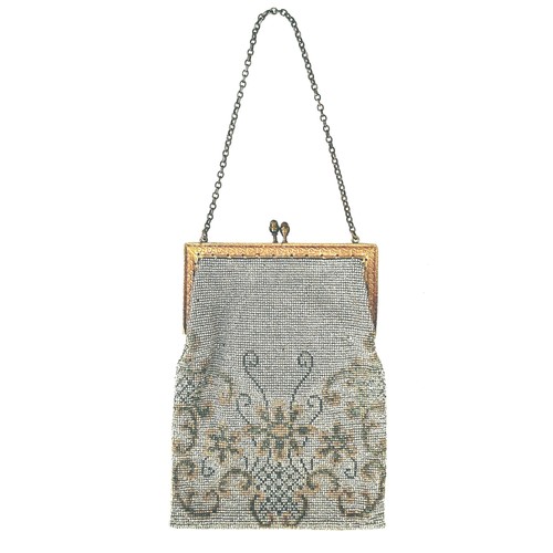 Antica borsa mano edoardiana - antica,