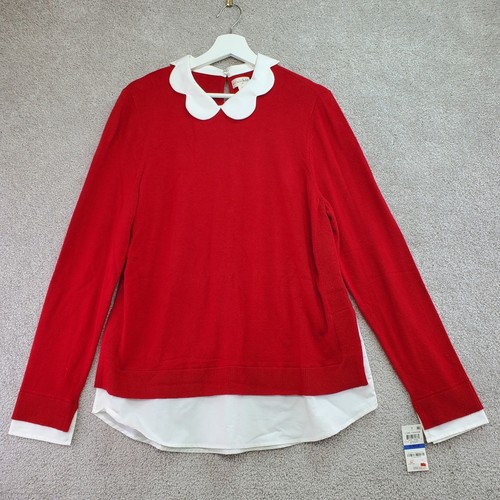 Maglione maison jules rosso - maison,