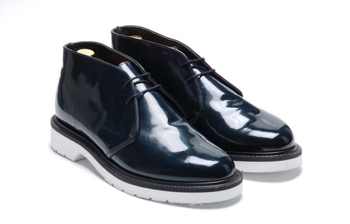 Stivali loake chukka - loake, blu
