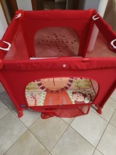 Chicco Open Lettino Neonati - Box Gioco per bimbi fino a 15 kg - colore rosso