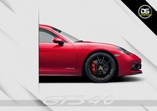 2x Stickers Portière Porsche