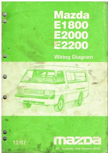 Mazda e1800 e2000 e2200 - mazda,