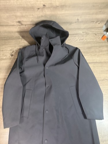 Zara impermeabile nero con - nero,