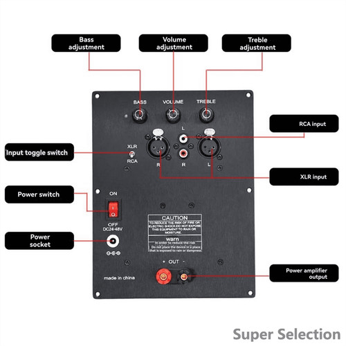Tpa3255 scheda amplificatore - scheda,
