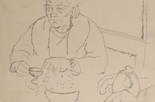 Disegno a matita vintage