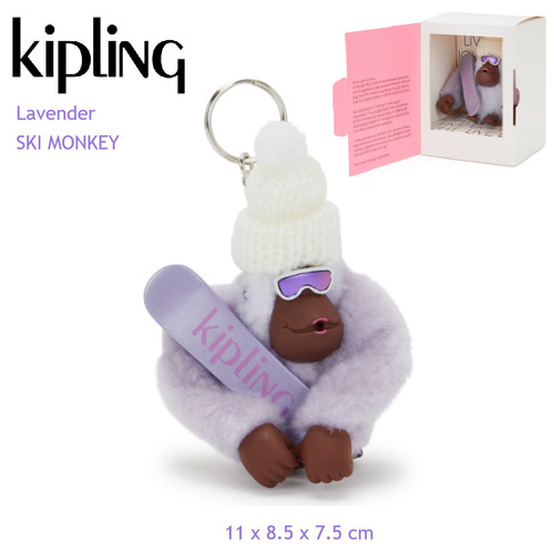 Portachiavi kipling ski - ski, monkey
