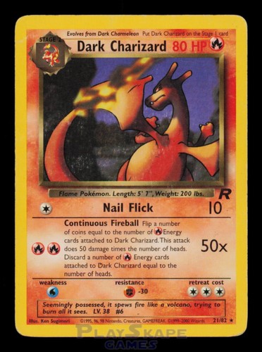Pokemon card dark - pokemon,