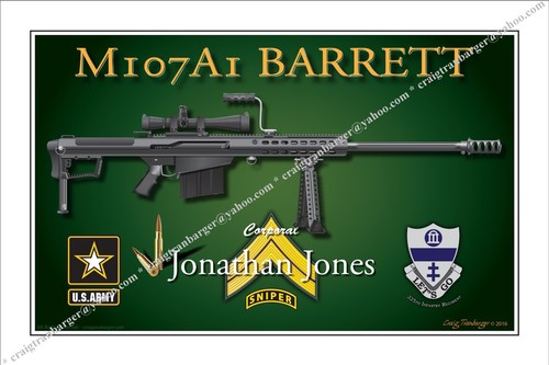 Arma fuoco poster - poster,, m107
