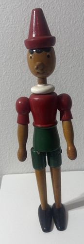 Statuina giocattolo pinocchio - statuina,