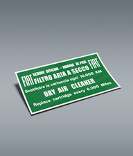 ADESIVO FILTRO ARIA A SECCO