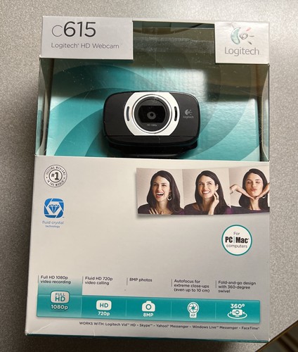 Logitech c615 webcam - c615,