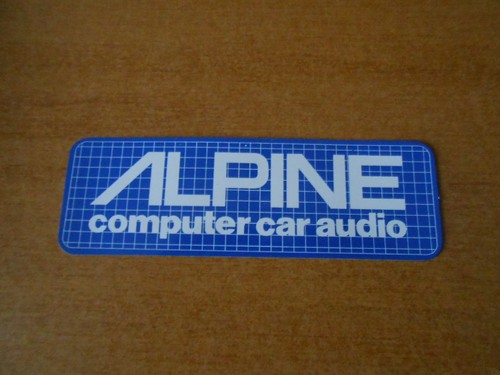 Adesivo sticker alpine - adesivo, sticker-alpine