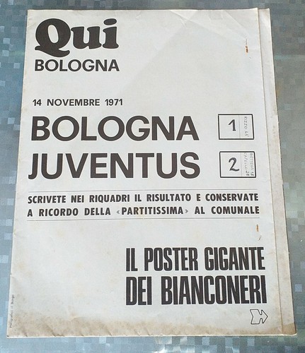 Qui bologna novembre - novembre, 1971