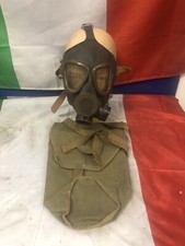 MASCHERA ANTIGAS MOD.58/59 ESERCITO ITALIANO CON CUSTODIA SENZA FILTRO