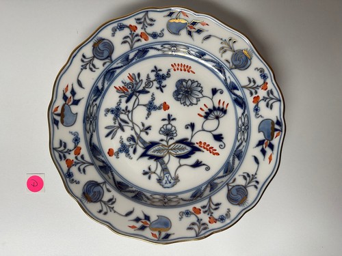 Meissen piatto cipolla - meissen,