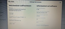 HP PAVILION DV9700 INTEL CENTRINO DUO 2 GB RAM -Linux Mint Installato 