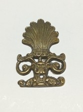 COTTALI FREGIO IN OTTONE ANTICHIZZATO ART. 6.6186  38 x62 mm