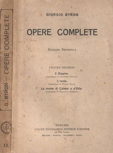 Opere complete volume - opere,