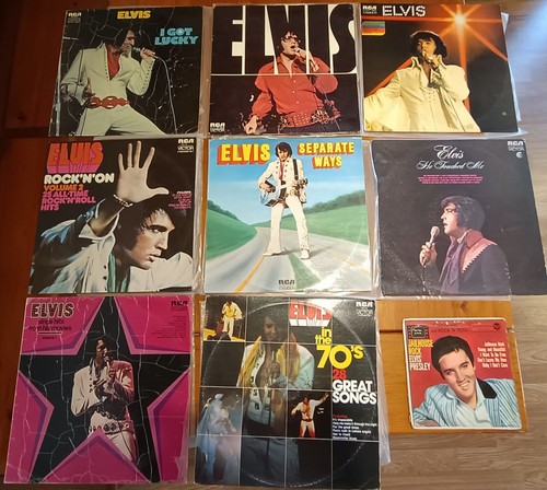 Lotto dischi elvis - di,