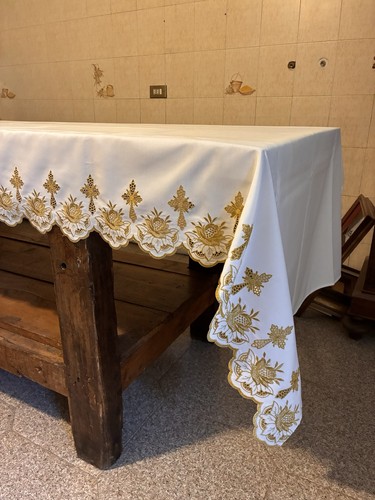 Tovaglia bianca altare - tovaglia,