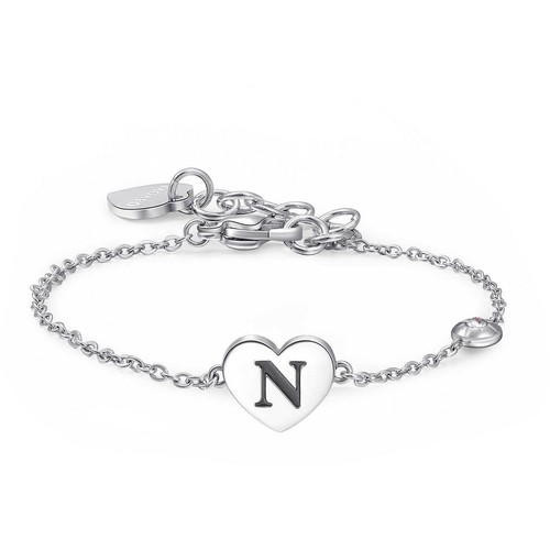 Bracciale donna sagapo lettera - bracciale,