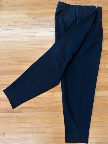 Pantaloni lana plissettati - pantaloni,