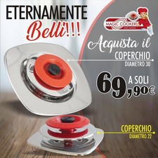 Due COPERCHI QUADRATO MAGIC