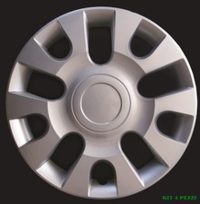 SET 4 COPRICERCHI COPPA RUOTA COPRIRUOTA BORCHIE PER DAEWOO MATIZ R13 S/LOGO
