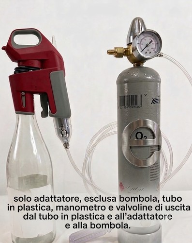 Adattatore bombola argon