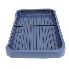 Vassoio Vasino per Cani Struttura in Ferro Lettiera per Cani per Casa