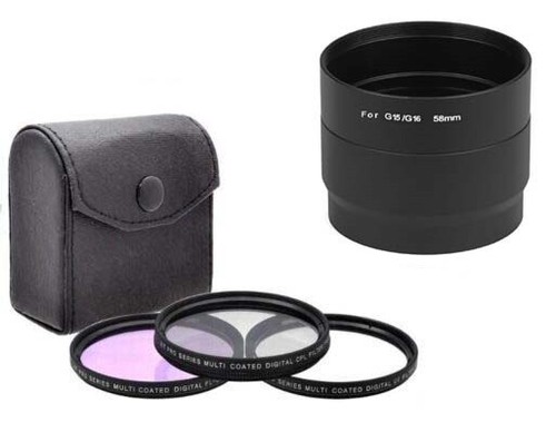 Set filtri obiettivo mm - set, 58