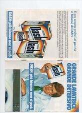 Pubblicità  Dash opuscolo 8 pagine - Detersivo lavatrice - anni 80