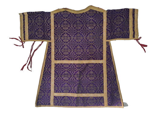 Dalmatica viola broccato - dalmatica,
