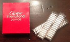 Due ricariche a sfera originali Cartier Mini Diabolo, blu BP, VXRB0412 punta a sfera