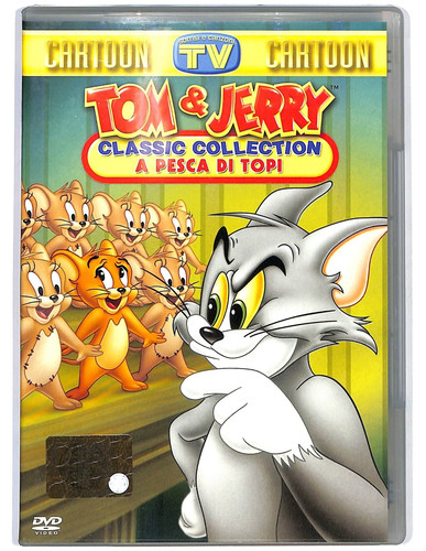 Dvd tom jerry classic - tom, pesca