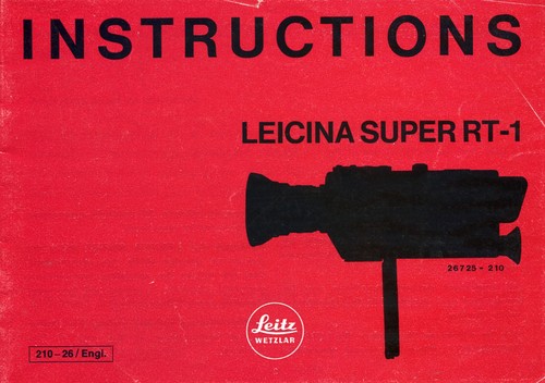 Leica leicina super 1 - super, rt-1