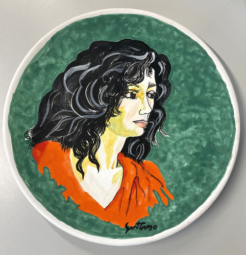 Raro antico piatto ceramica - raro,